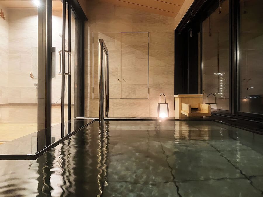 Japanese Room with Open-Air Bath (Courtyard Side), Non Smoking | In-room safe, desk, bed sheets