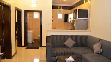 32-inch LCD TV with satellite channels, TV