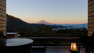 Japanese Room with open-air bath, Mt Fuji view, Non Smoking | View from room