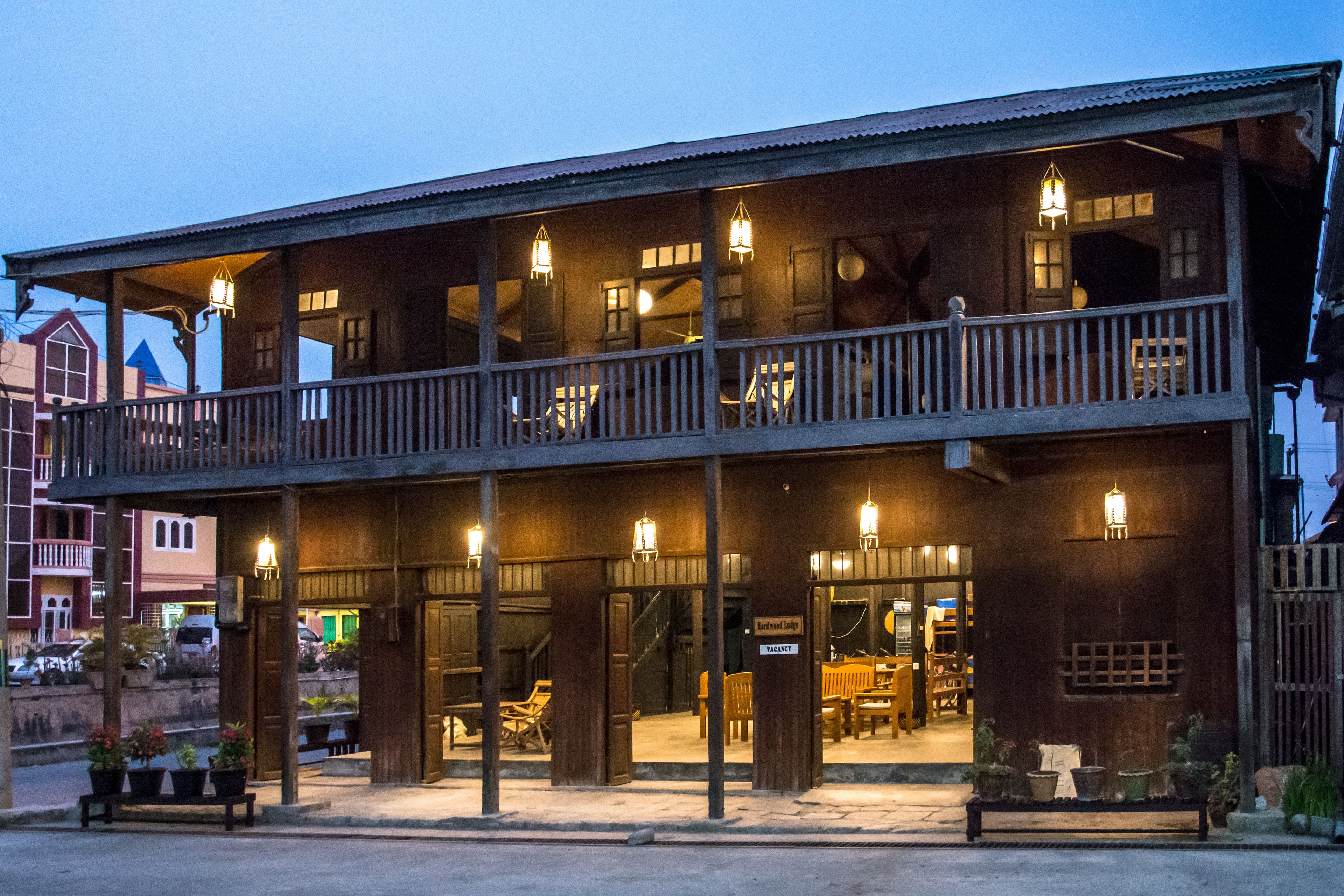 Façade de l’hébergement