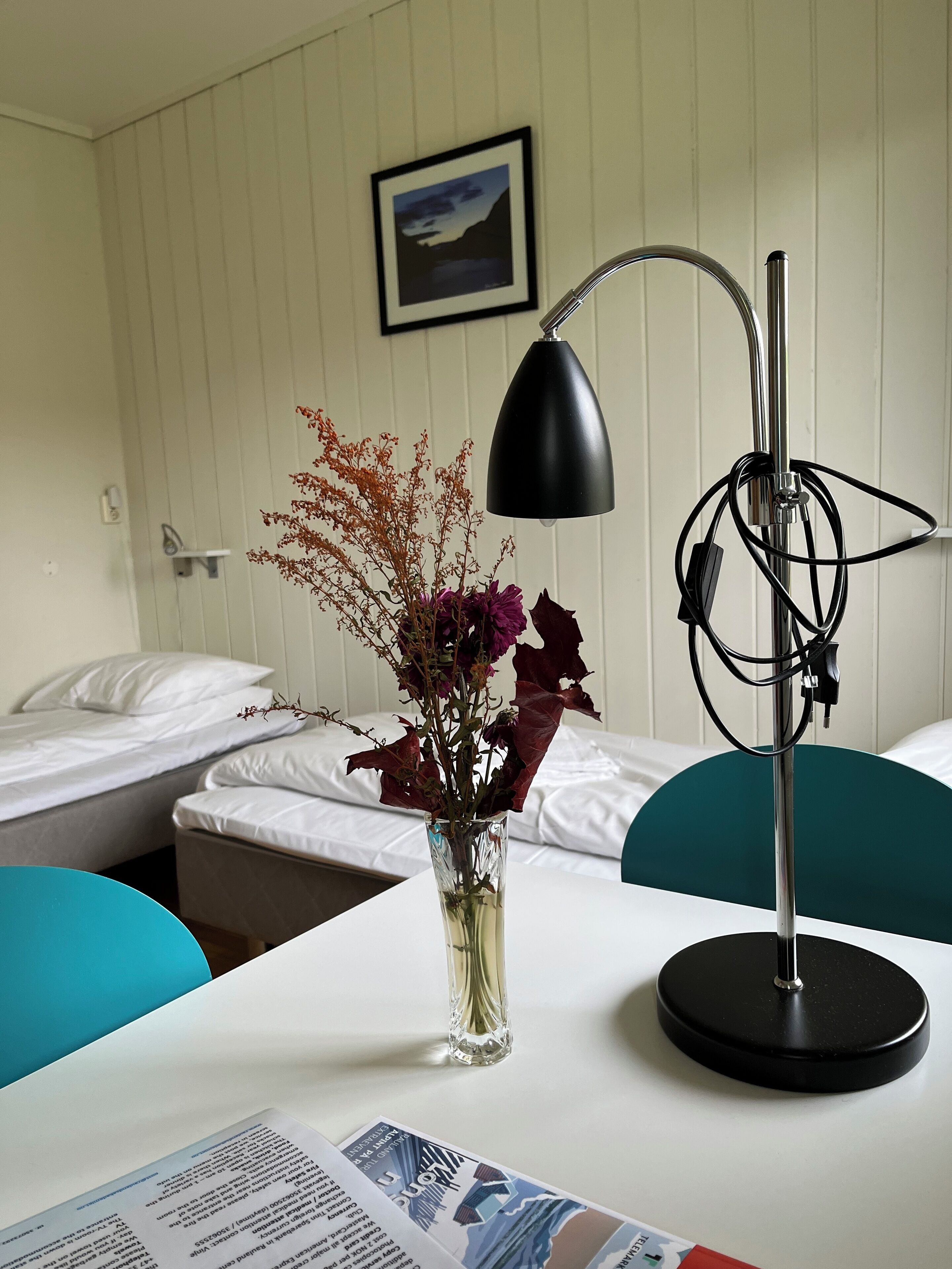 twin room | hypo-allergenic bedding, desk, blackout curtains, iron/ironing board