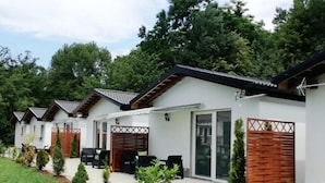 House, Kitchen, Pool View (  B  ) | Living area | Flat-screen TV