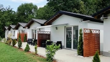 House, Kitchen, Pool View (  B  ) | Living area | Flat-screen TV