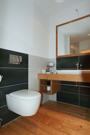 Standard Double Room | Bathroom - Pension Franzbäcker (Warburg)