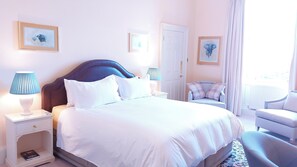 Deluxe Double Room, Ensuite | Egyptian cotton sheets, premium bedding, down comforters - Blervie House (Forres)