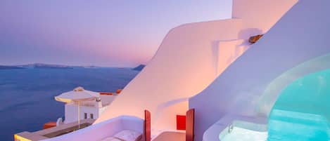 Villa, 1 chambre, baignoire à jets | Terrasse/Patio