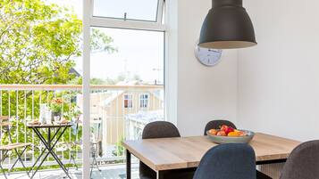 Deluxe-lejlighed - 1 soveværelse - balkon | Udsigt fra værelset