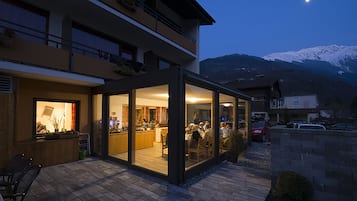 Front of property - evening/night