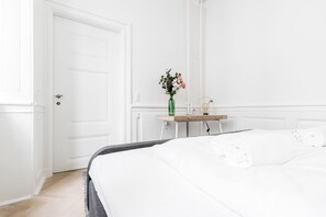 Apartment, 3 Bedrooms | 1 bedroom, iron/ironing board, cribs/infant beds, free WiFi - Heritage apartments in the city centre (Copenhagen)