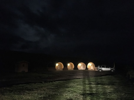 Front of property - evening/night