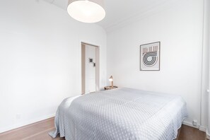 Apartment, 2 Bedrooms | 1 bedroom, desk, iron/ironing board, cribs/infant beds - Large Apartment in Historic Centre (Copenhagen)