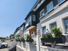 Fassade der Unterkunft