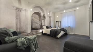Classic-Suite, Stadtblick | Schreibtisch, kostenlose Babybetten, kostenloses WLAN, Bettwäsche