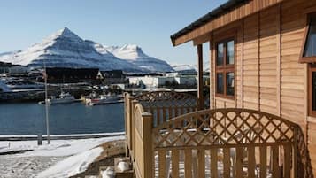Uitzicht vanuit accommodatie