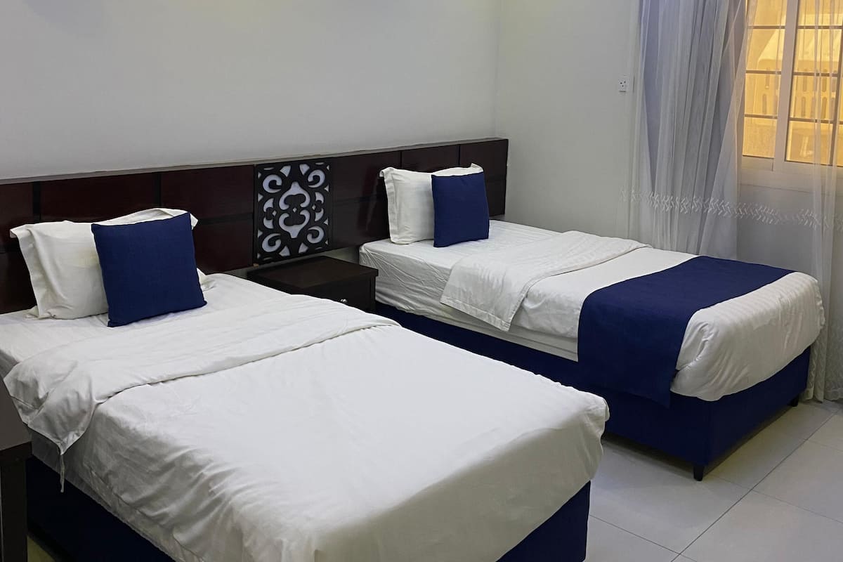 Deluxe Studio Two Twin Beds | 1 slaapkamer, luxe beddengoed, pillowtop-bedden, een kluis op de kamer