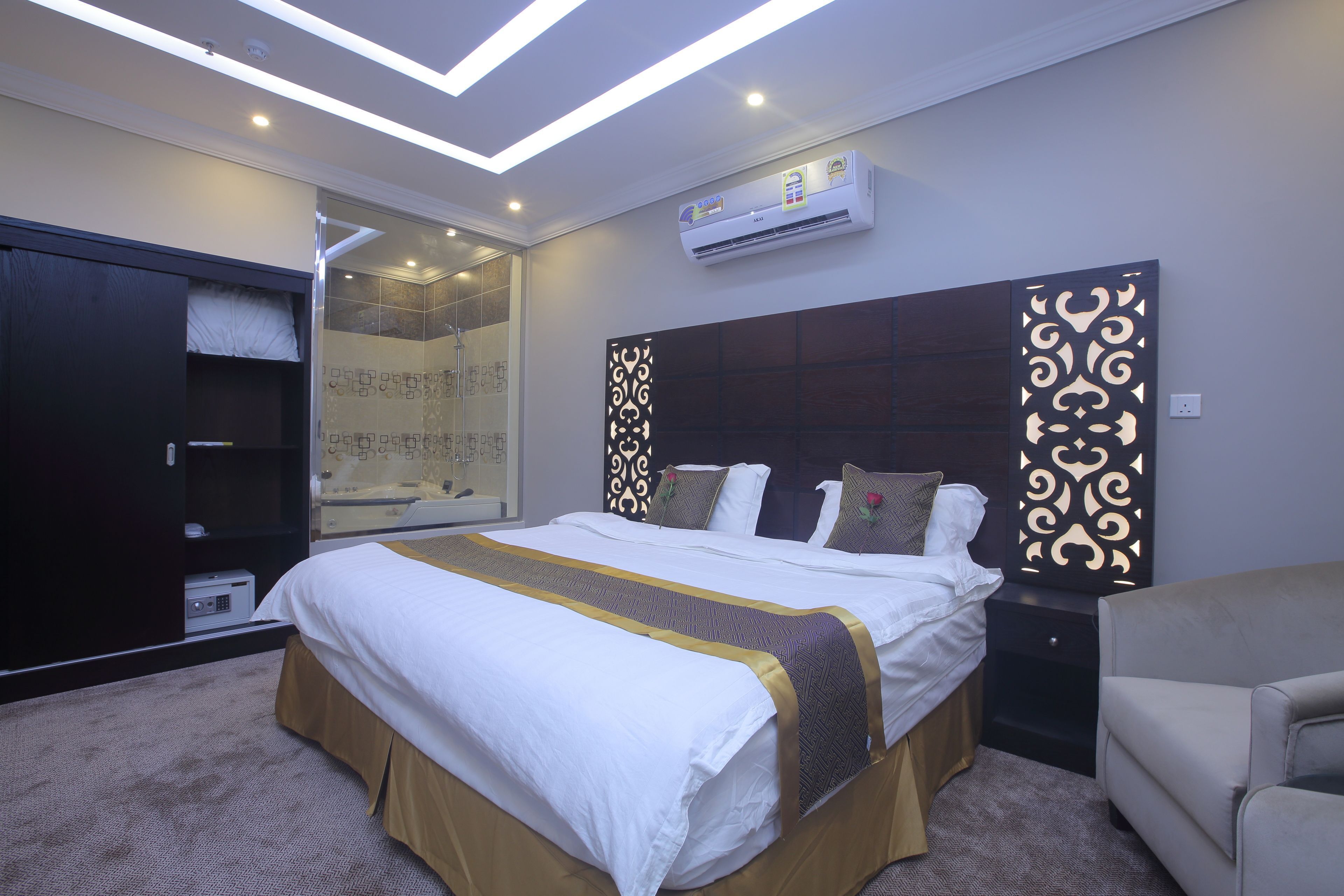 Ropa de cama de alta calidad y camas con pillow-top 