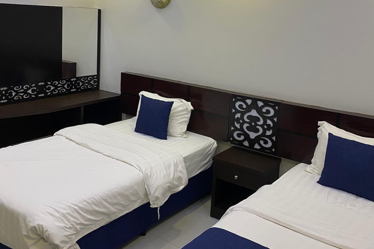 1 slaapkamer, luxe beddengoed, pillowtop-bedden, een kluis op de kamer