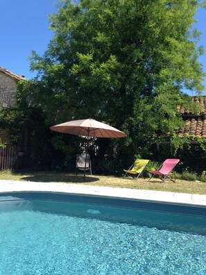 Seasonal outdoor pool