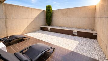 Superior tweepersoonskamer (Daikiri) | Terras