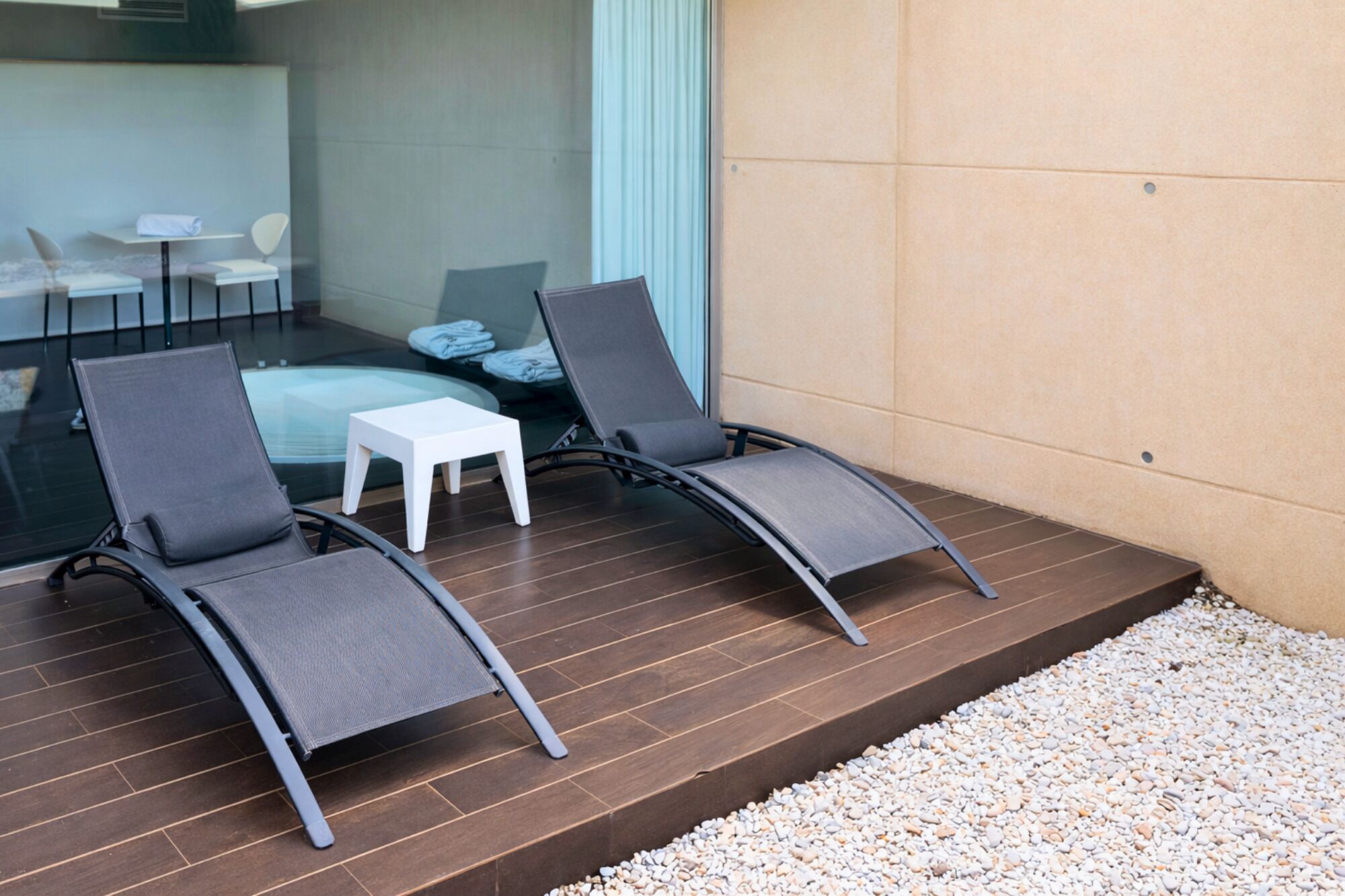 Superior tweepersoonskamer (Daikiri) | Terras