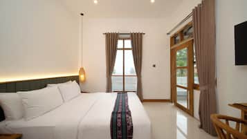 Habitación doble superior | Ropa de cama de alta calidad y caja de seguridad en la habitación