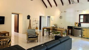 Comfort Apartment, 2 Bedrooms, Pool View | Living area - Ocean View Villas Bonaire (Kralendijk)