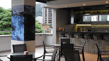 Terrasse sur le toit