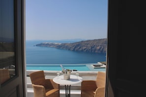 Suite Lune de Miel | Vue depuis le balcon