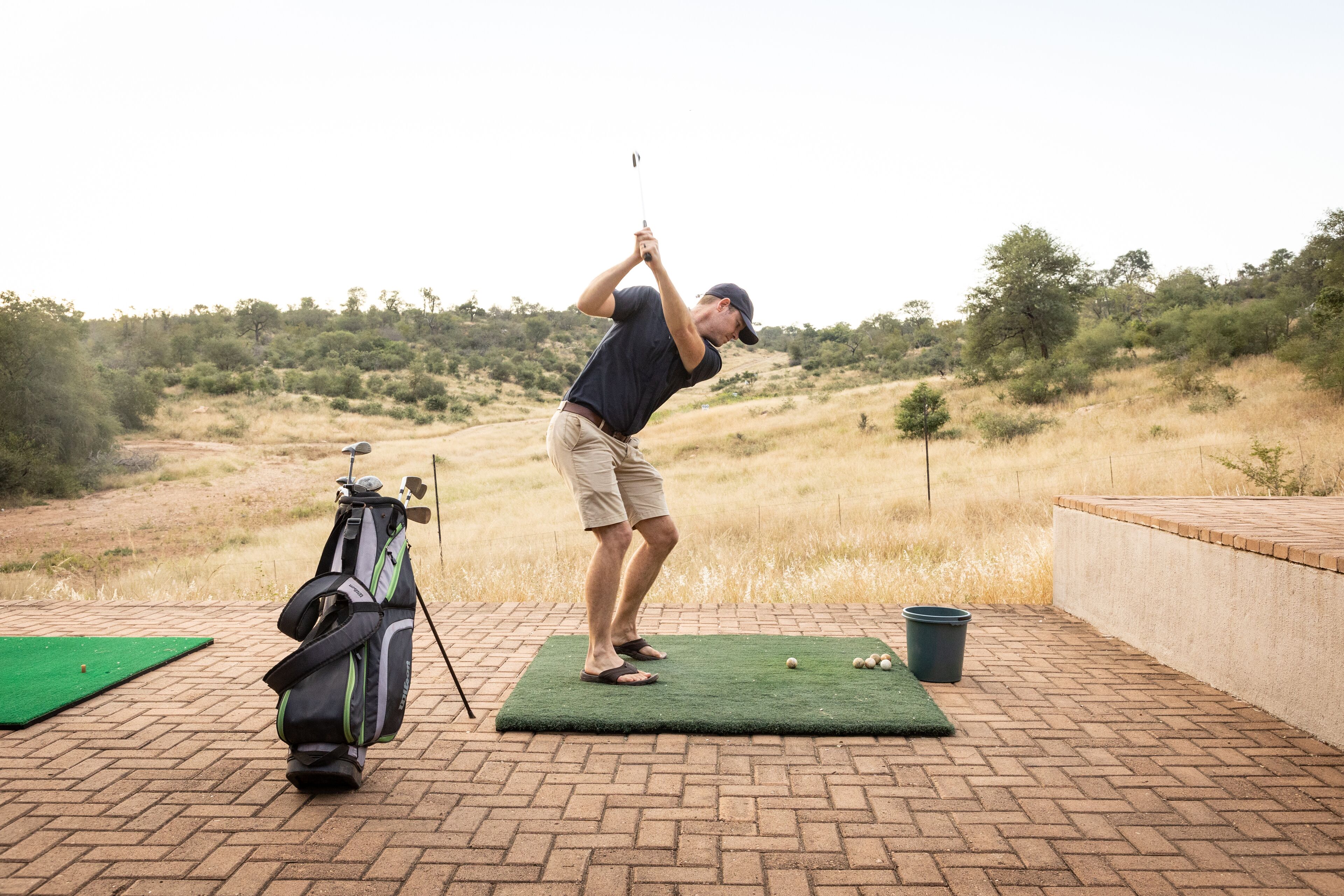 Udsigt til golfbane