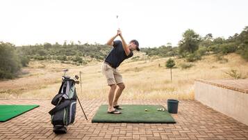 Udsigt til golfbane