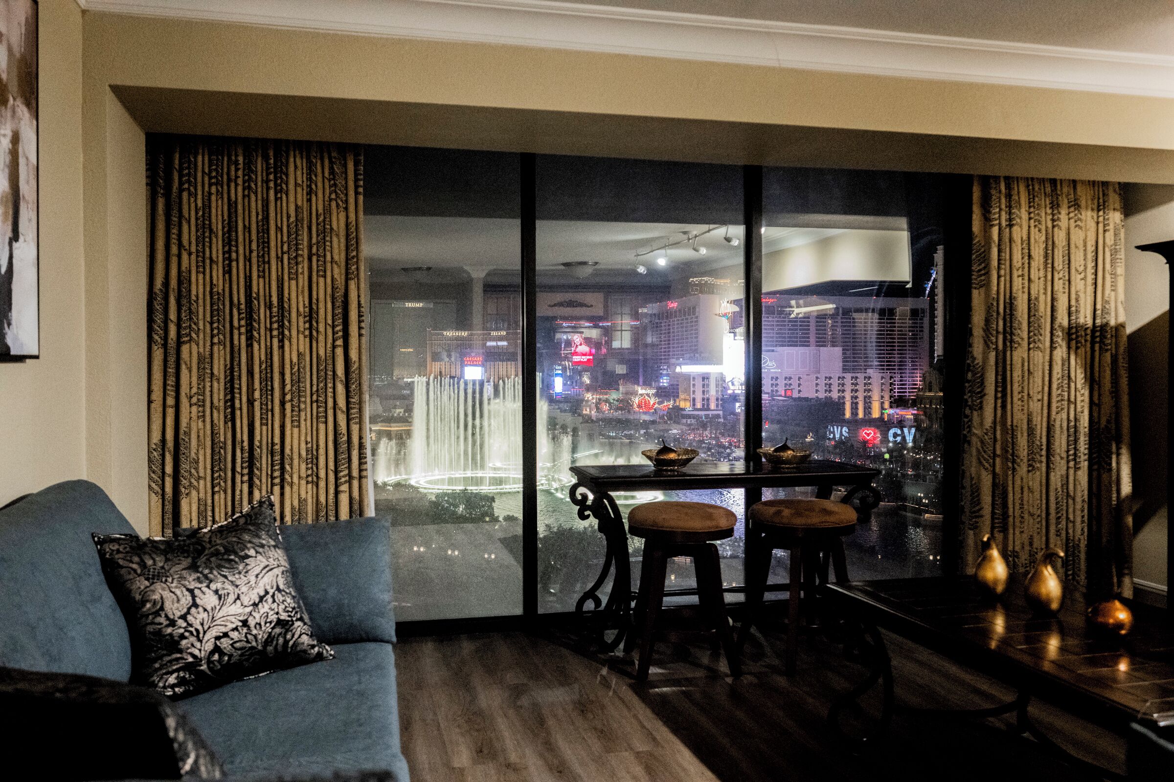 Deluxe-Apartment | Wohnzimmer | Flachbildfernseher