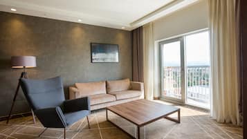 48-inch flat-screen TV with digital channels, TV