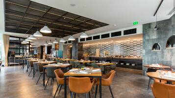 Daily buffet breakfast (EUR 18 per person)