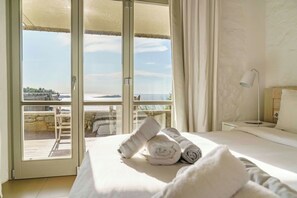 Utsikt mot havet/stranden