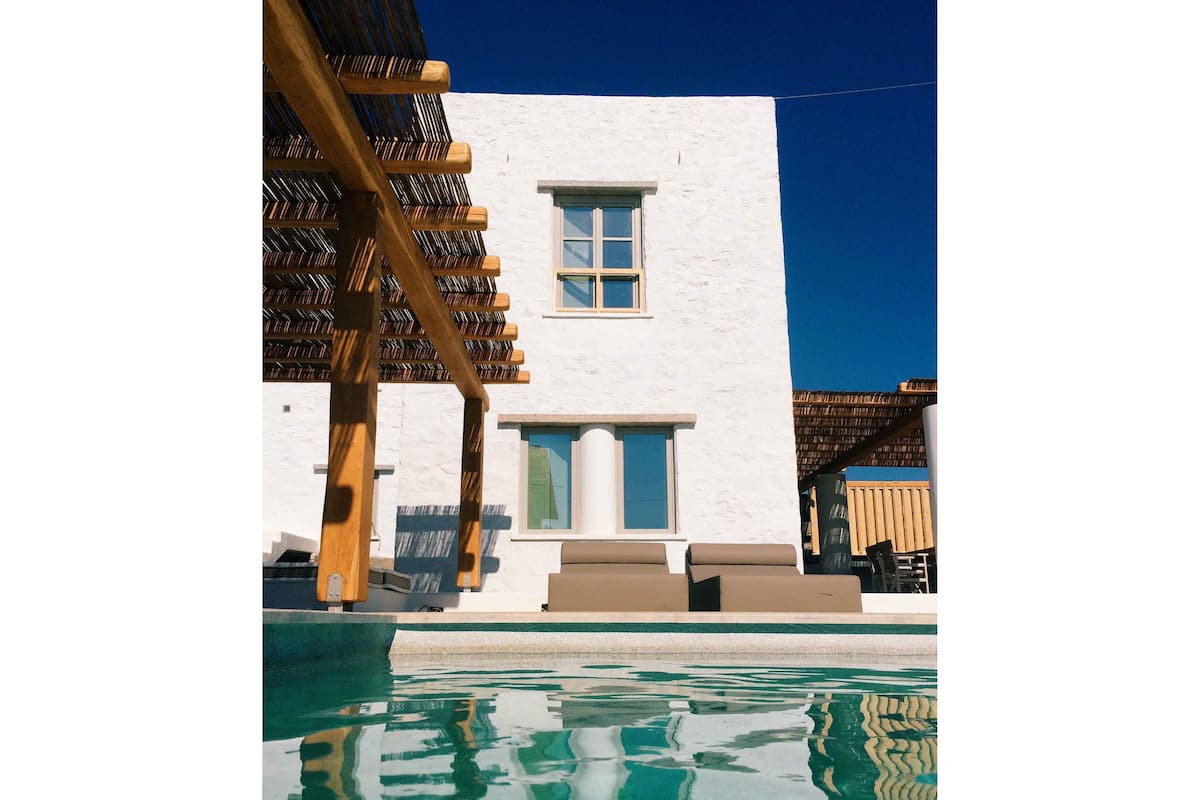 Casa tradicional, vista al mar | Terraza o patio