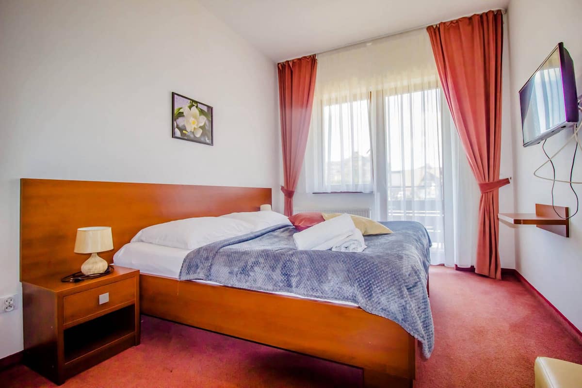 Minibar, escritorio, wifi gratis y ropa de cama