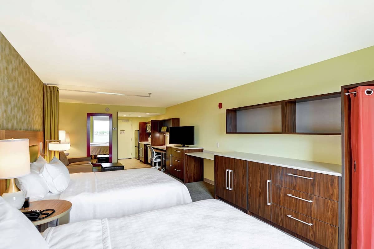 1 habitación y ropa de cama de alta calidad