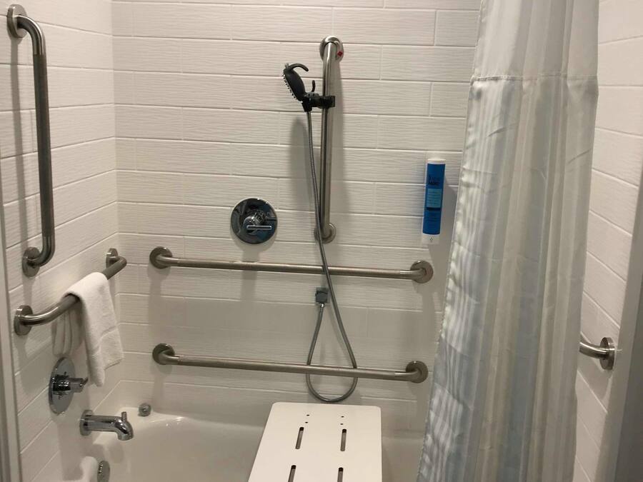 Dusj på badet