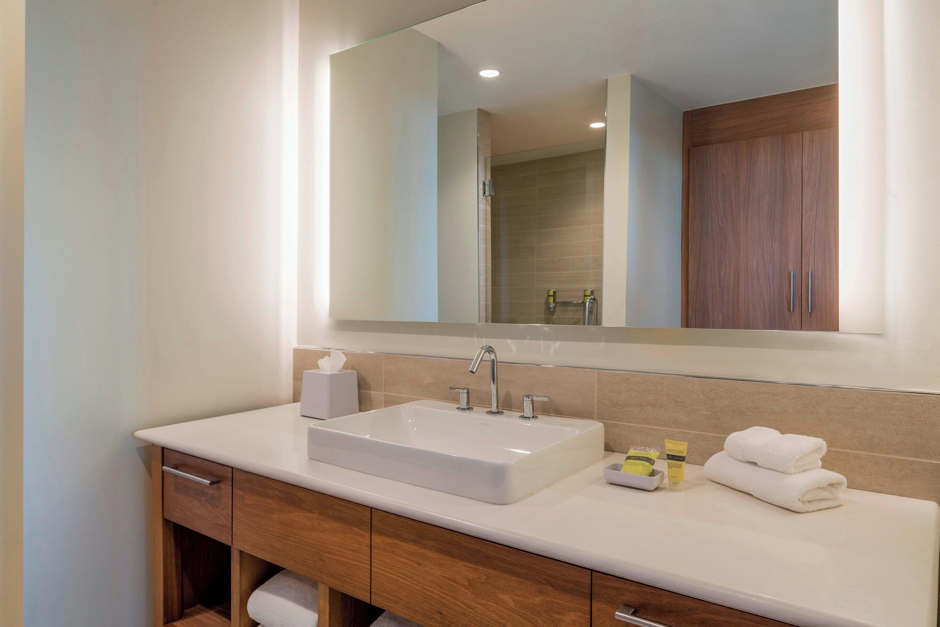 suite, 1 bedroom | bathroom | shower, rainfall showerhead, free toiletries, hair dryer