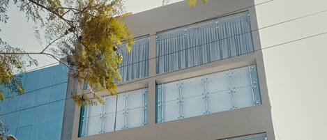 Fassade der Unterkunft