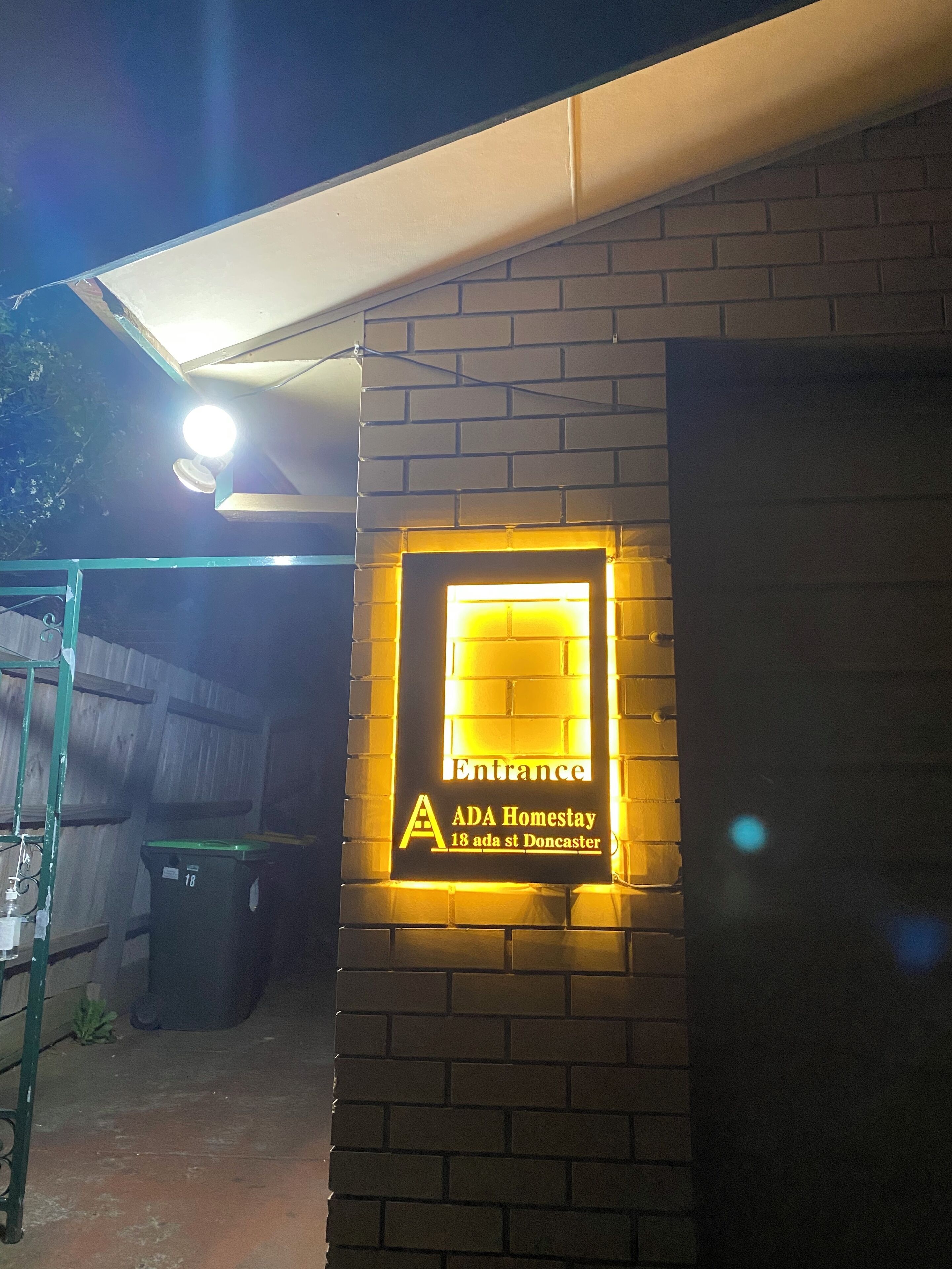 Bagian depan properti