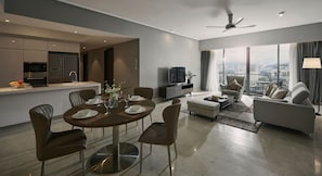 Living area - Trillion Suites by SLG (Kuala Lumpur)