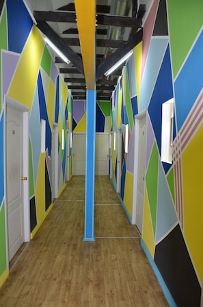 Interior entrance