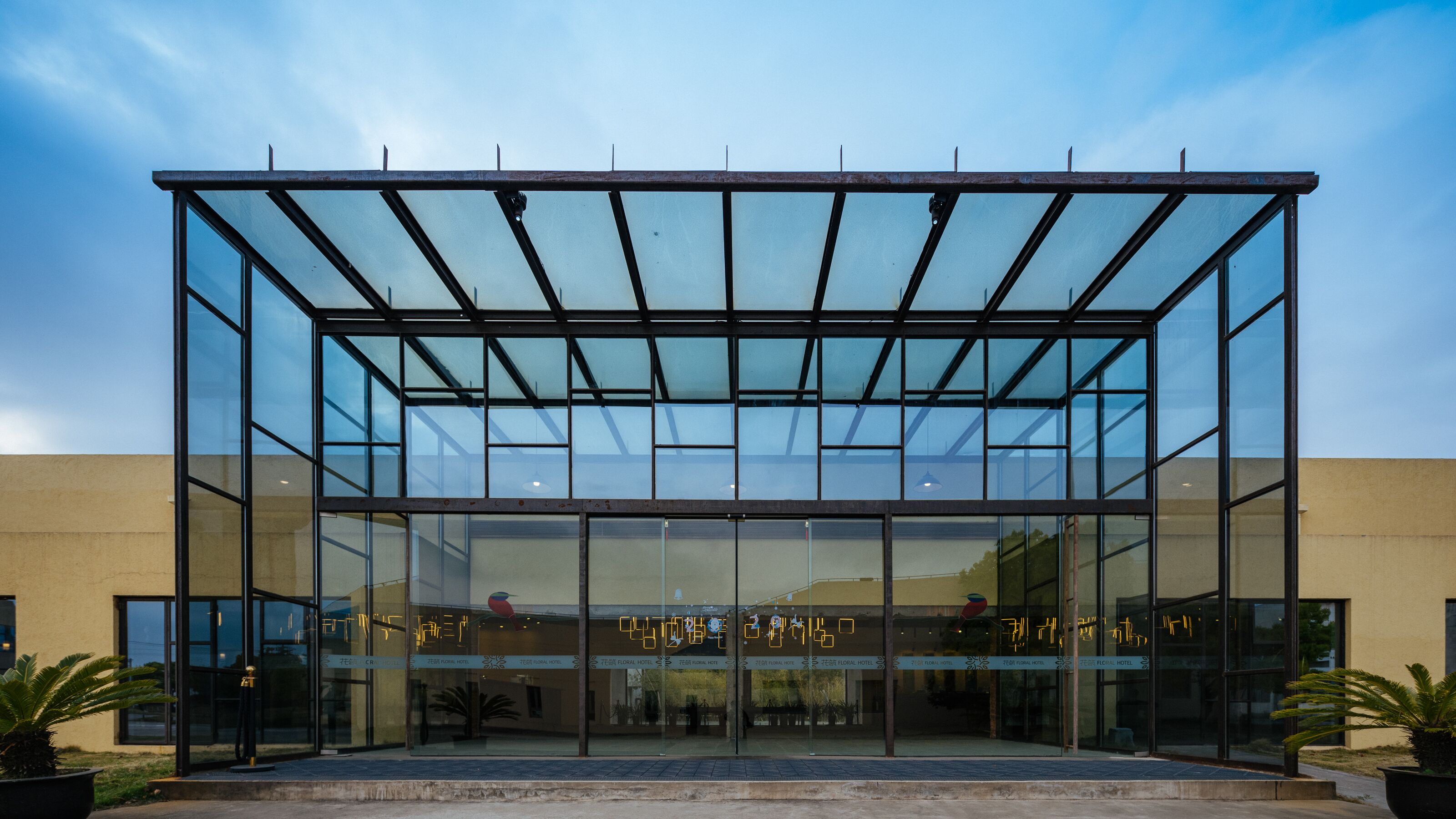 front of property – evening/night