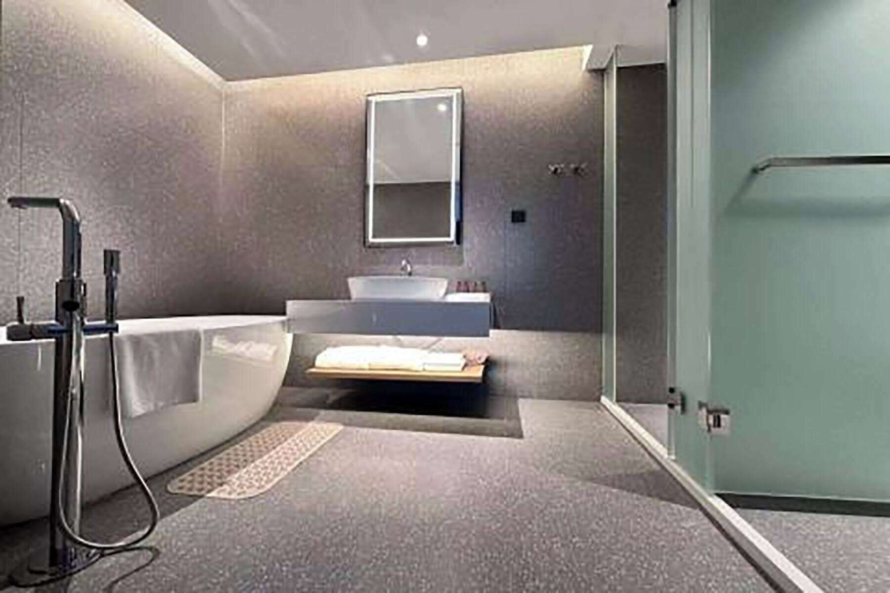 premium bedding, blackout curtains, soundproofing, iron/ironing board