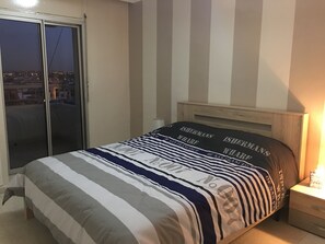 豪華公寓, 2 間臥室 | 1 間臥室、高級寢具、熨斗/熨衣板、免費無線上網