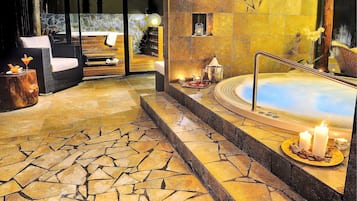 Couples treatment room(s), body treatments, hydrotherapy, aromatherapy