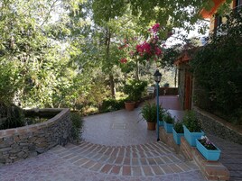 Entrada de la propiedad