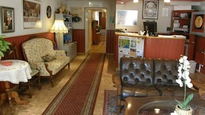 Sala de estar en el lobby