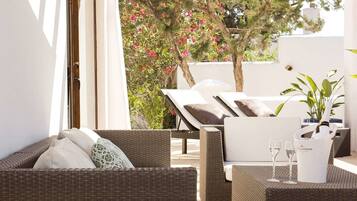 Familiekamer | Terras